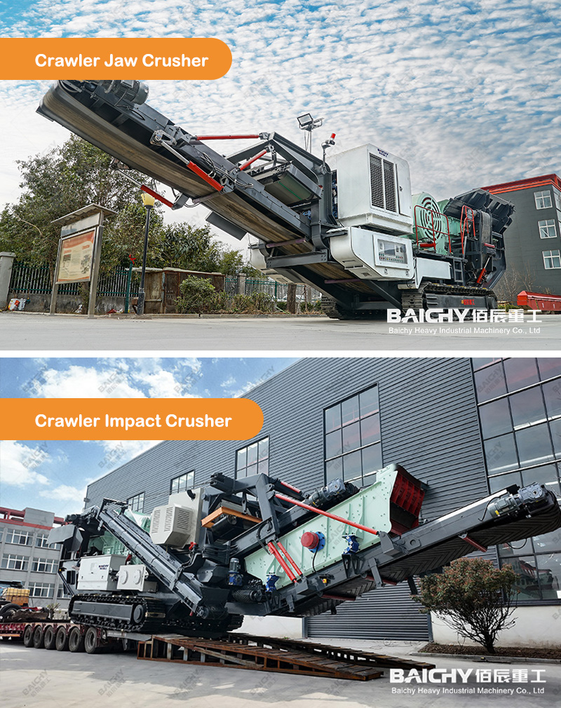 Crawler Jaw and Impact Crusher