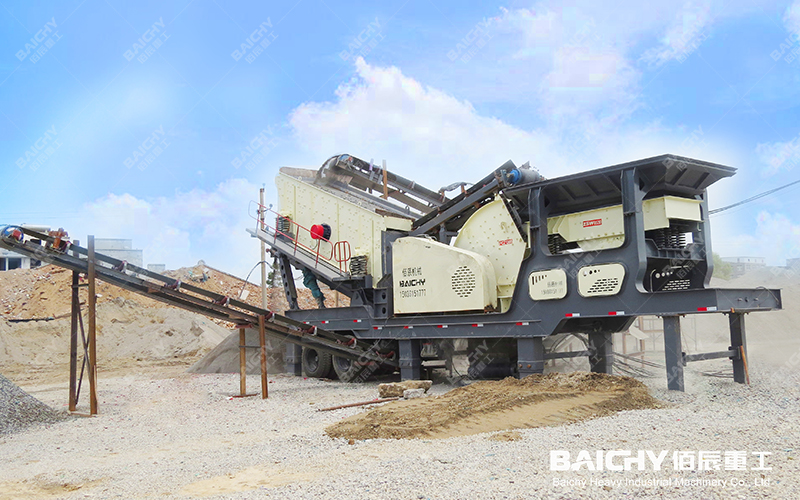 3-in-1 Mobile Hammer Crusher Client Site