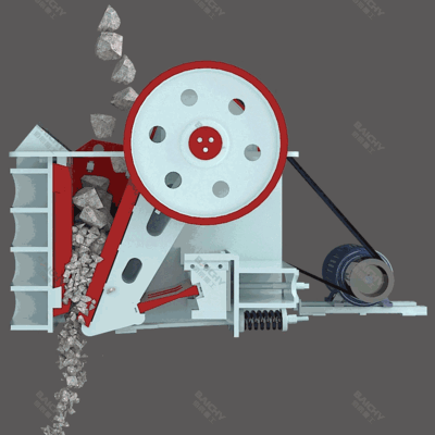 Jaw crusher working principle