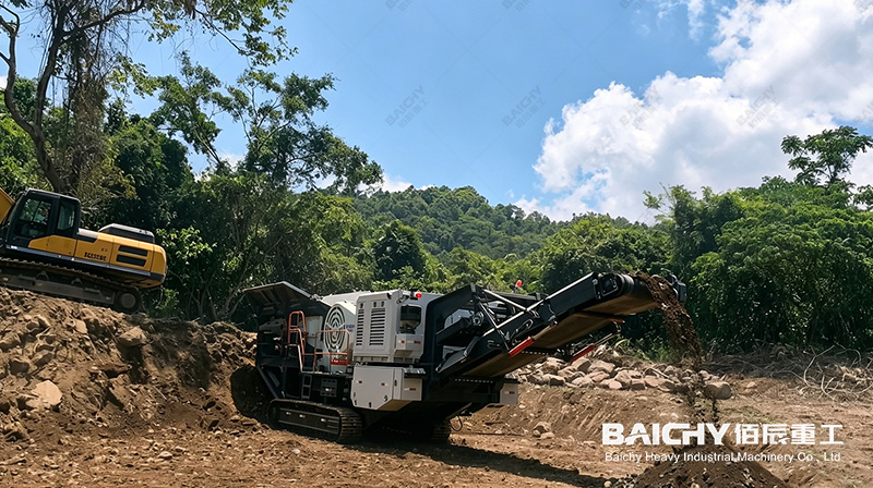 Crawler-Mounted Mobile Jaw Crushers in the Philippines