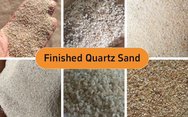 Finished Quartz Sand