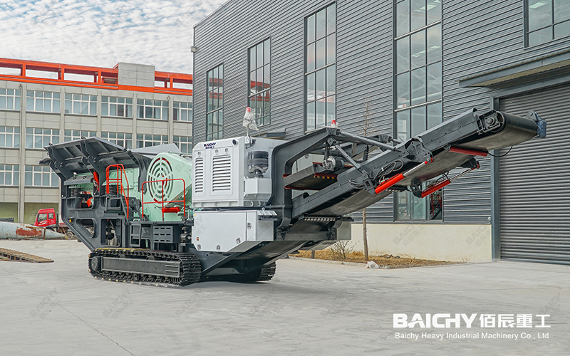 Track-Mounted Mobile Jaw Crusher
