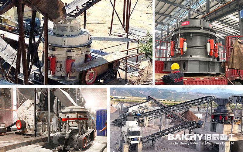 Hydraulic Cone Crusher — Customer Site