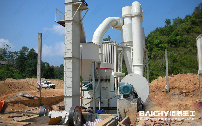 Limestone Grinding Site