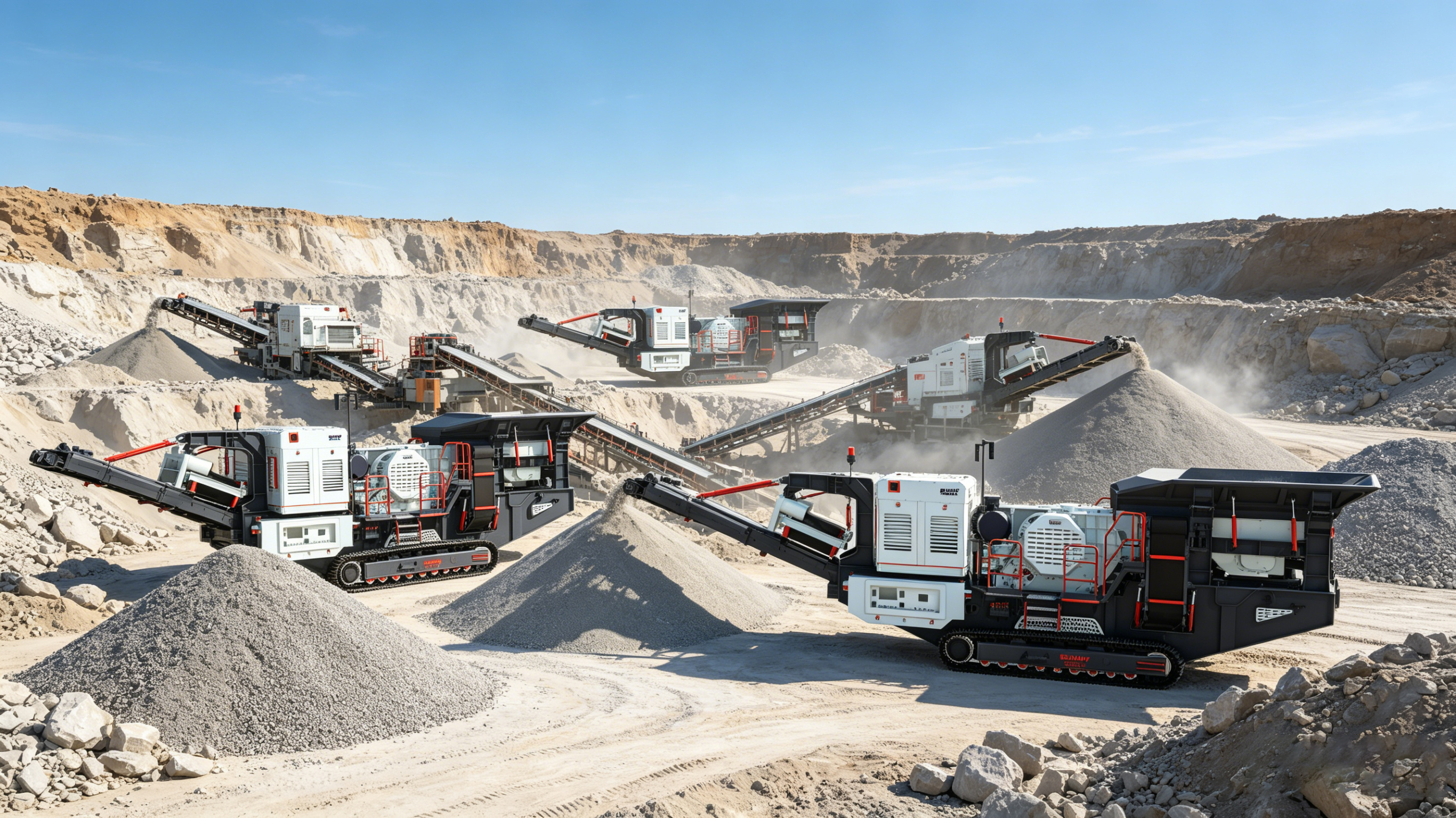 250tph Tracked Diesel Mobile Crusher