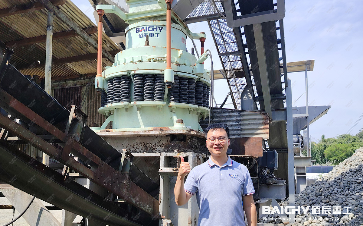 Philippine pebble crushing solution: Why is the PYB900 cone crusher the core of a 50-90tph production line?