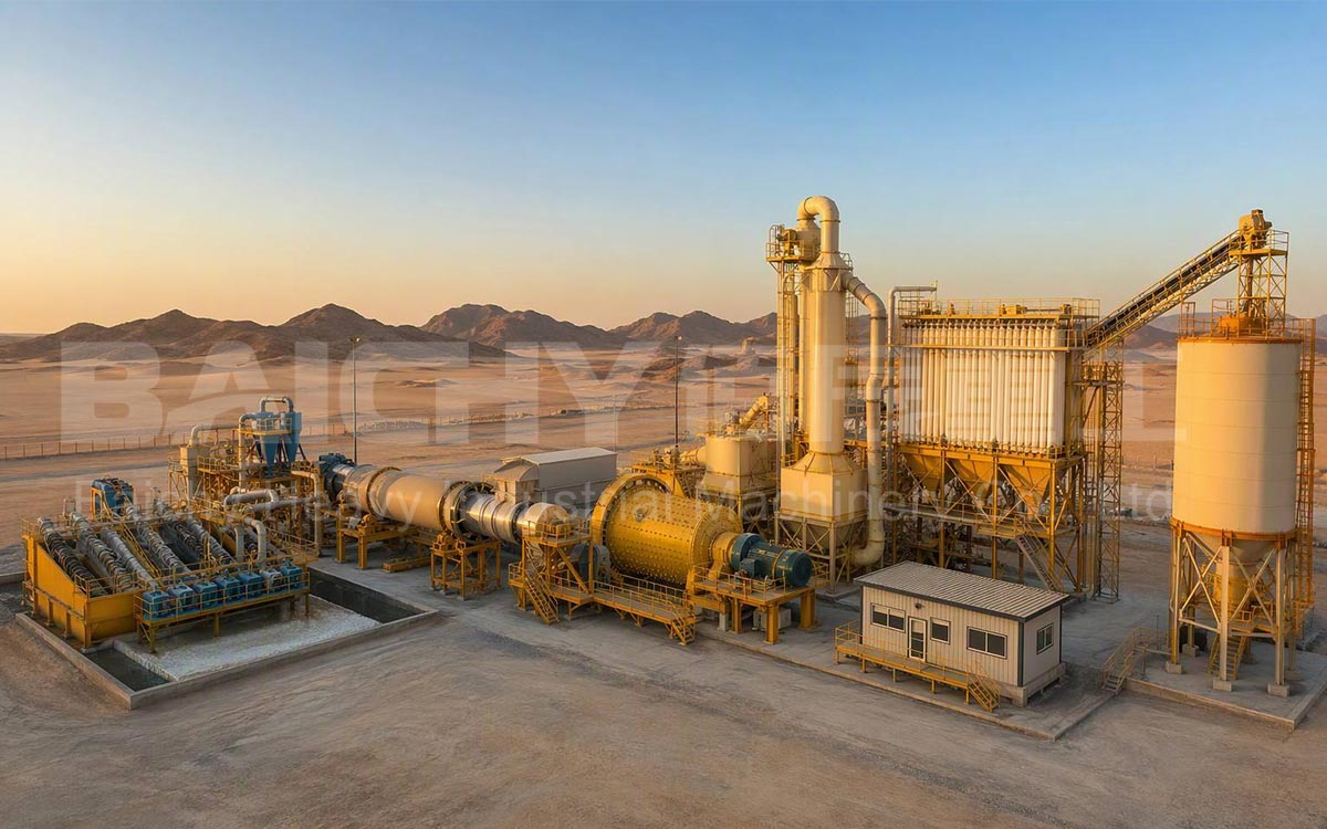Complete process flow sand washing - drying - dry grinding - classification - dust removal - finished product storage