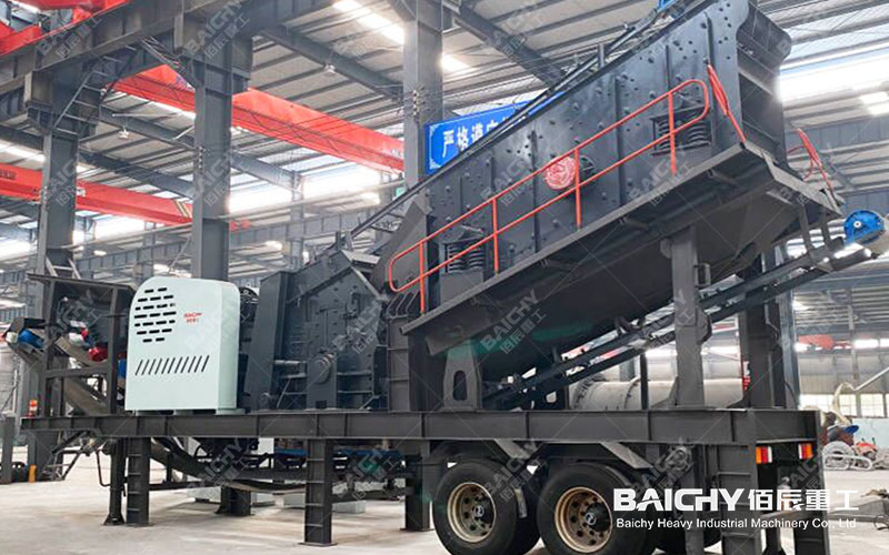 4-in-1 mobile crushing station