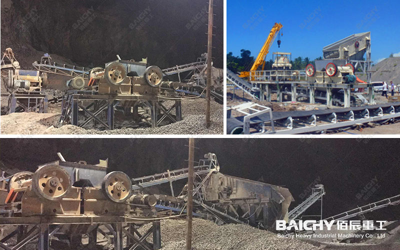 PEX Series Jaw Crusher Customer Site