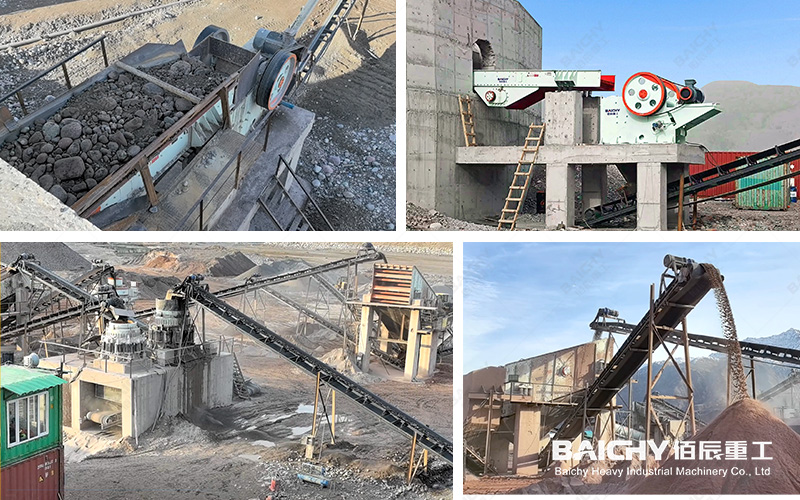 C-Series Jaw Crusher Customer Site