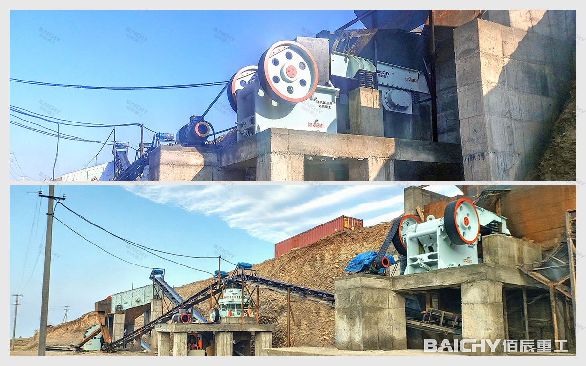 100&ndash;150 tph Jaw Crushing Production Line