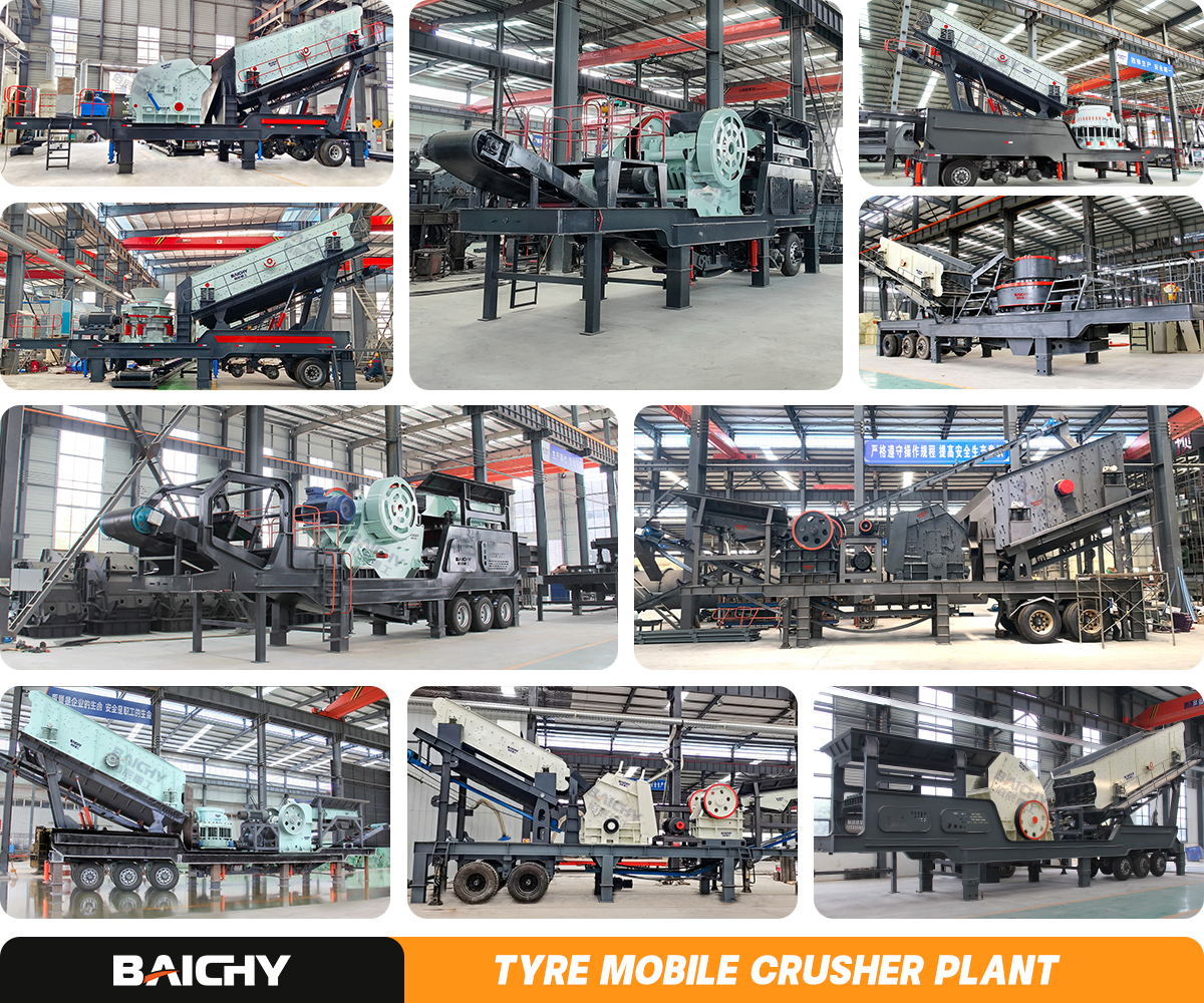 wheel mobile crusher