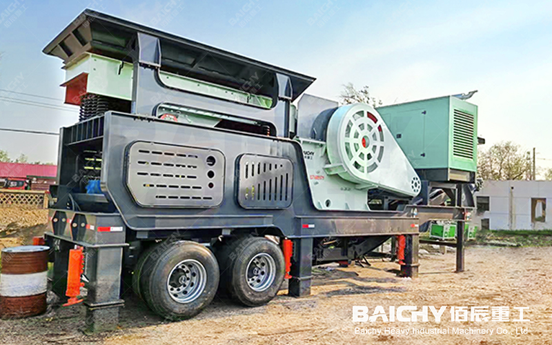mobile crusher for limestone