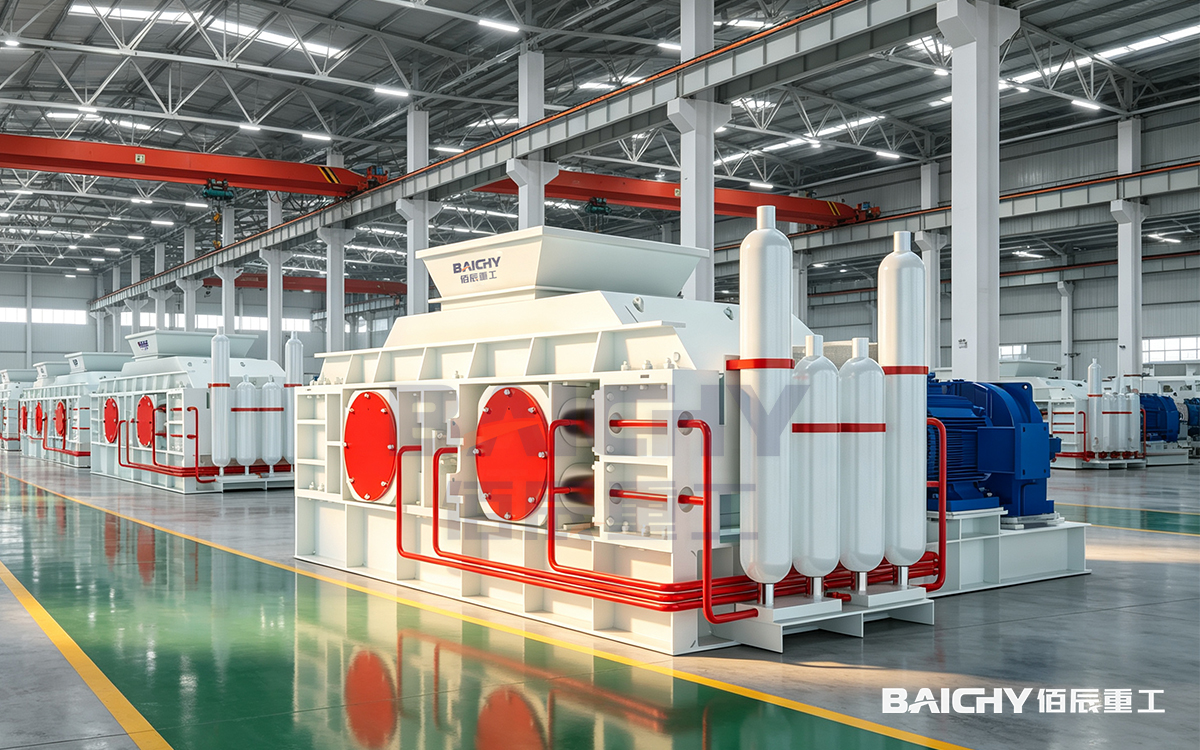 double roller crusher