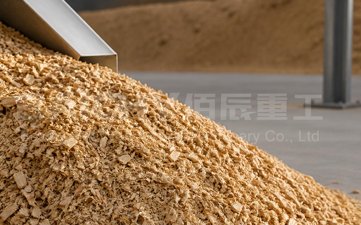 Wood Chip Rotary Dryer
