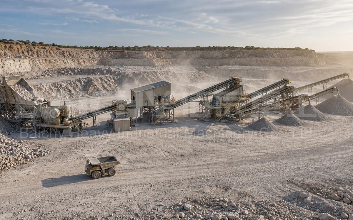 Crushed Stone Production Line Solution (80–100 tph Capacity)
