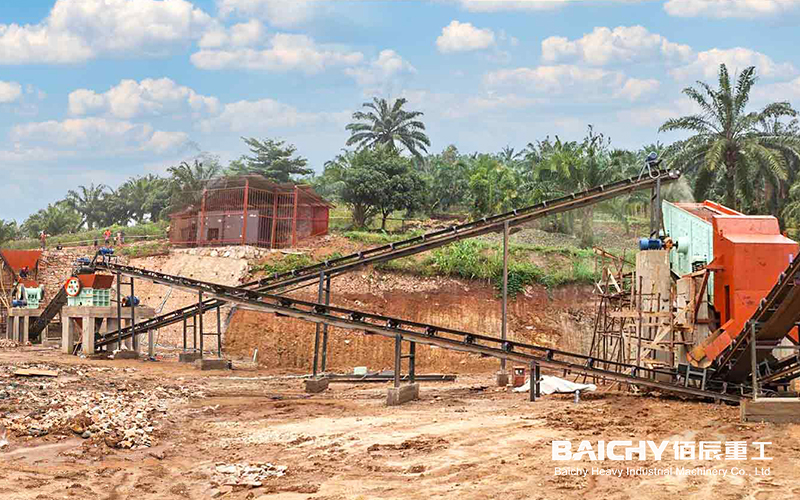 PE400x600 Jaw Crusher: Pebble Crushing Site