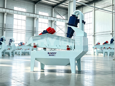 sand washing water recycling system