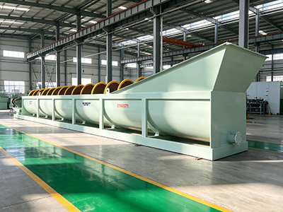 spiral sand washer for manufactured sand