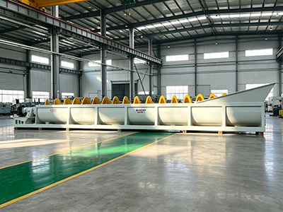 spiral sand washer for recycled aggregate