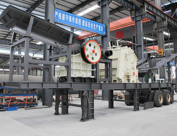 30-60t/h Combined mobile crusher plant
