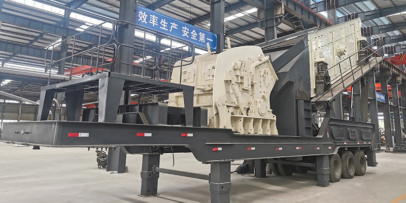 100-150t/h Mobile crushing plant