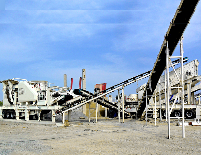60-100t/h Mobile crushing plant