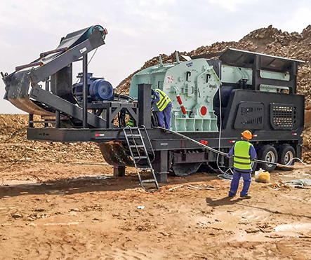 Mobile Impact Crusher In Saudi Arabia