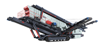track type vibrating screen
