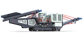 track type cone crusher