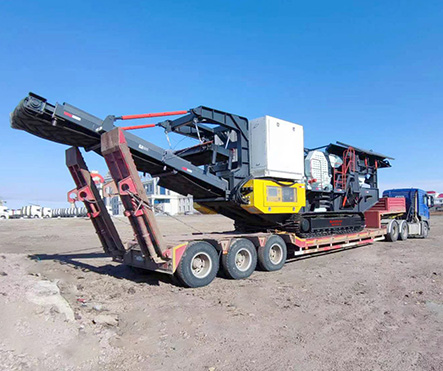 track type mobile impact crusher Ship to Saudi Arabia