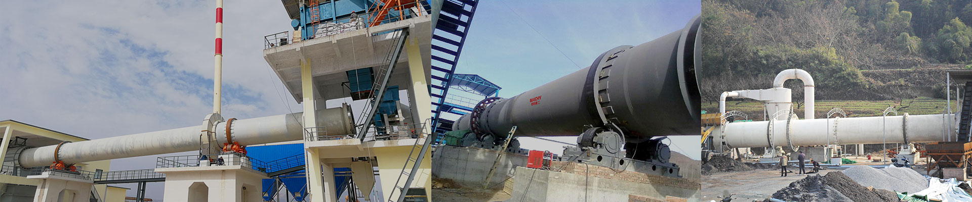 Three Drum Rotary Dryer