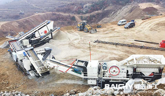 Quartzite Mobile Crusher