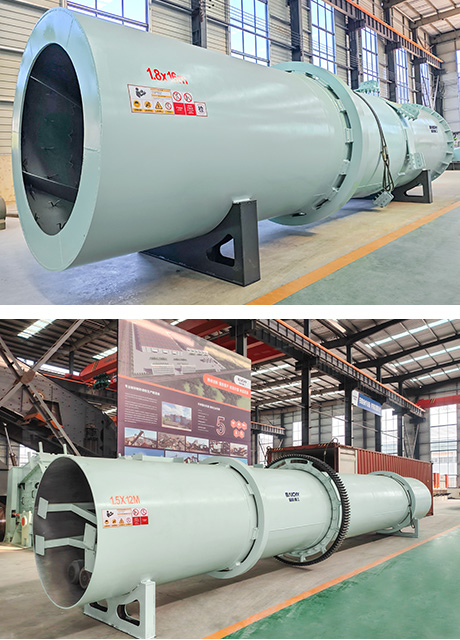 Single-Drum Dryer Workshop Layout Diagram
