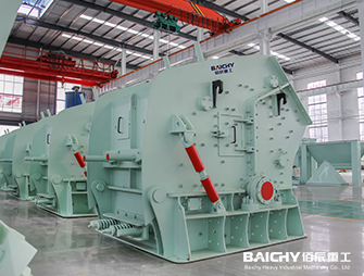 What is the hourly output of a 1214 impact crusher?