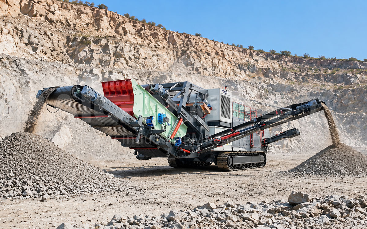 Track-mounted-mobile-impact-crushing-station