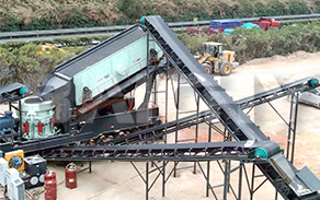 HP300 Cone Crusher - Mobile Crushing plant