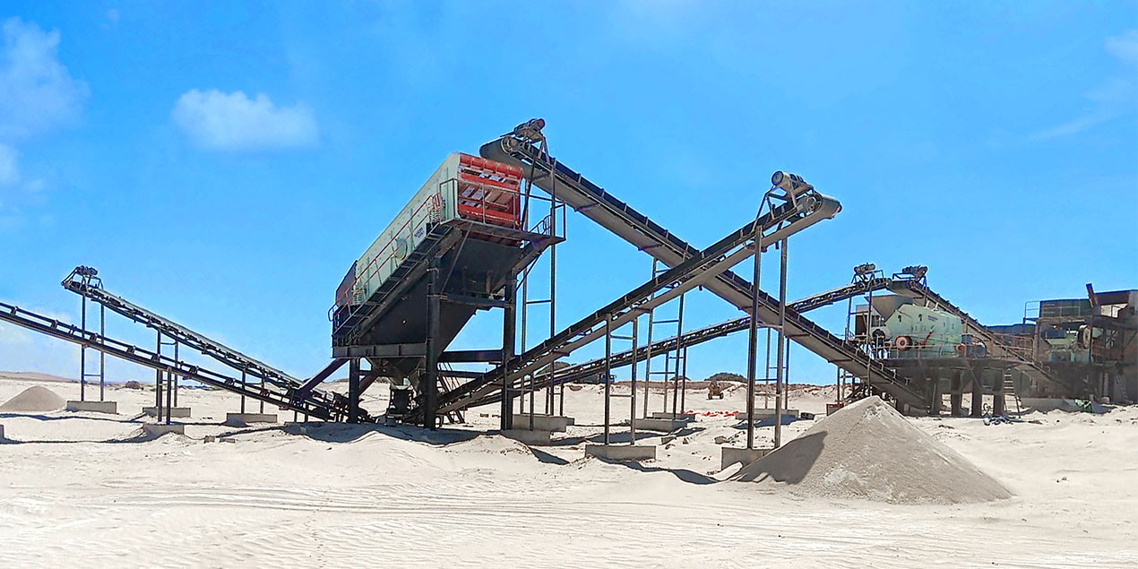 200tph Granite Crushing Production Line