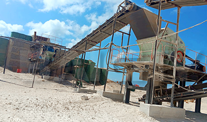 Somali granite crushing production line - Impact Crusher
