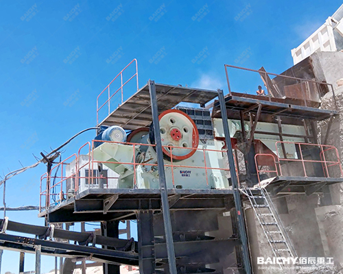 Somalia Limestone Crushing Production Line