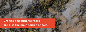 Granite gold ore
