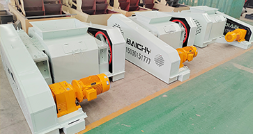 Double roller crusher