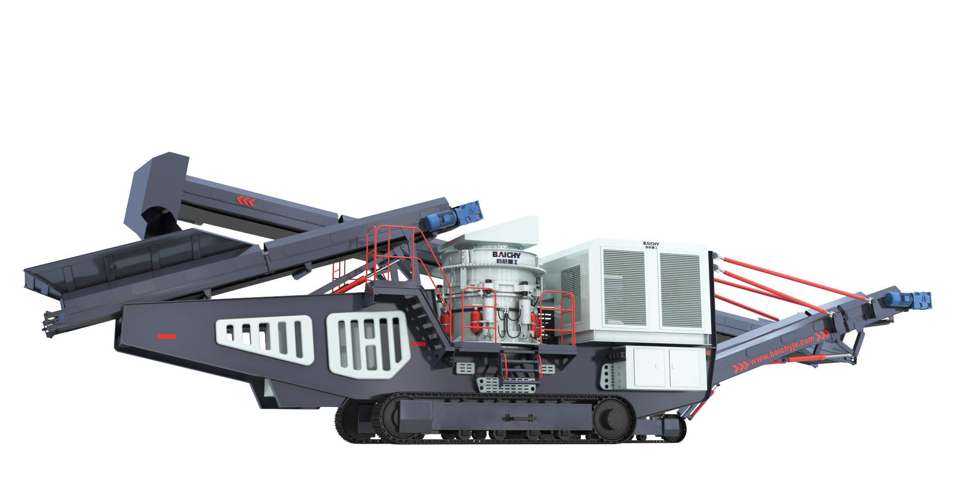 crawler cone crusher